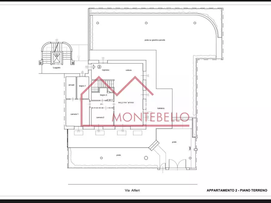 Immagine 11 di Appartamento in vendita  a Viareggio