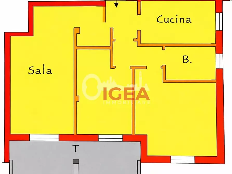Immagine 25 di Appartamento in vendita  a Castelnuovo Berardenga