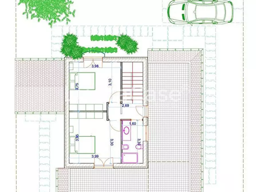 Immagine 8 di Casa indipendente in vendita  a Rosignano Marittimo