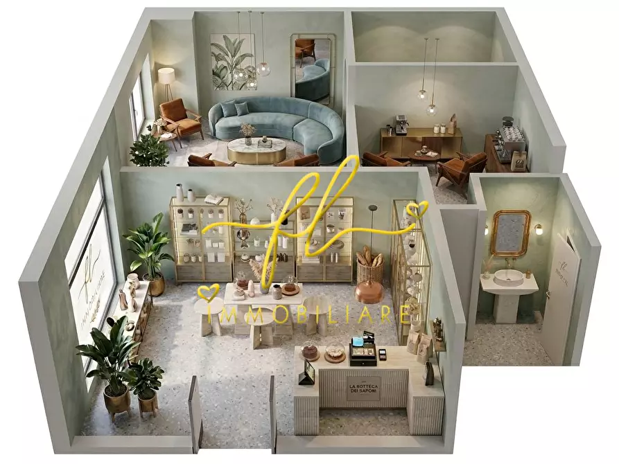 Immagine 1 di Negozio in vendita  a Livorno