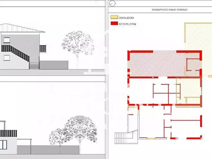 Immagine 3 di Casa trifamiliare in vendita  a Massa