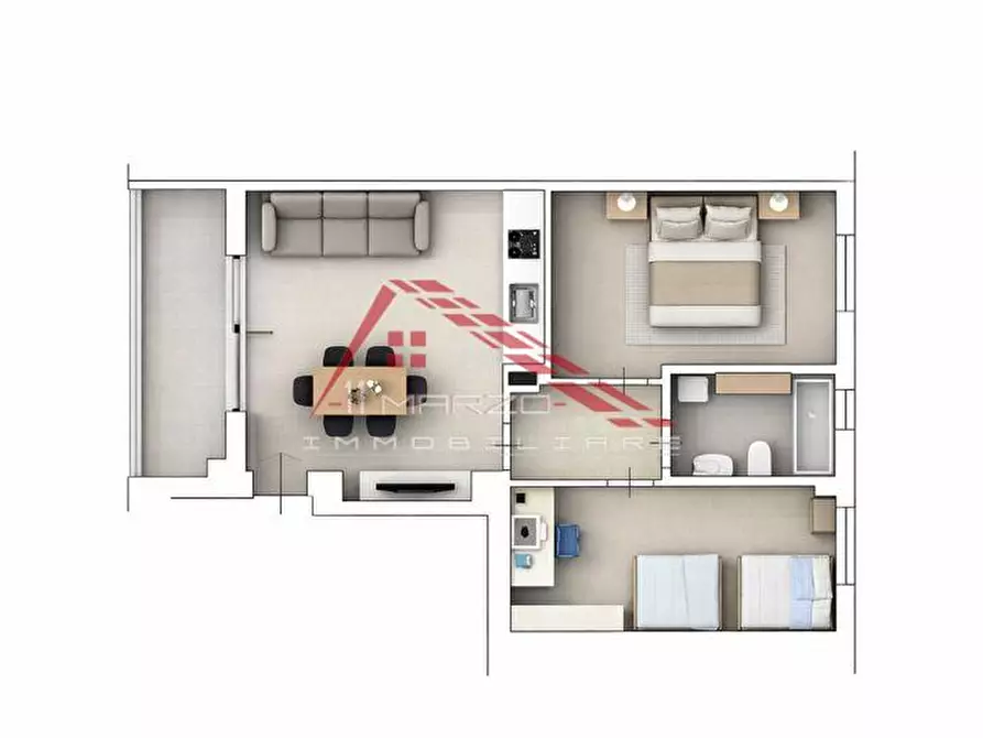 Immagine 17 di Appartamento in vendita  a Pisa