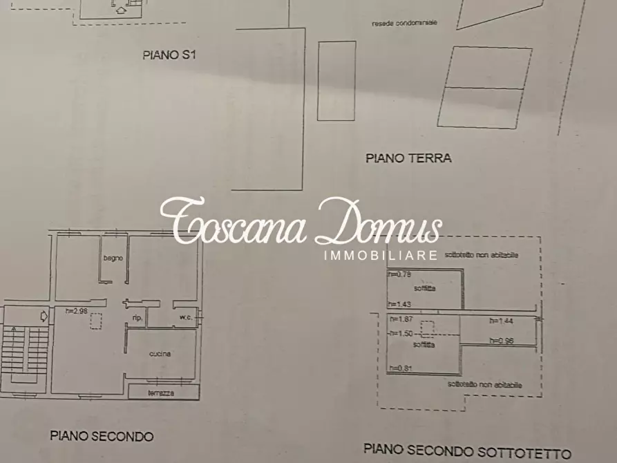 Immagine 23 di Appartamento in vendita  a Siena