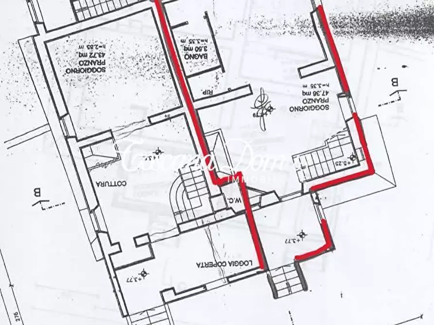 Immagine 40 di Porzione di casa in vendita  a Sovicille