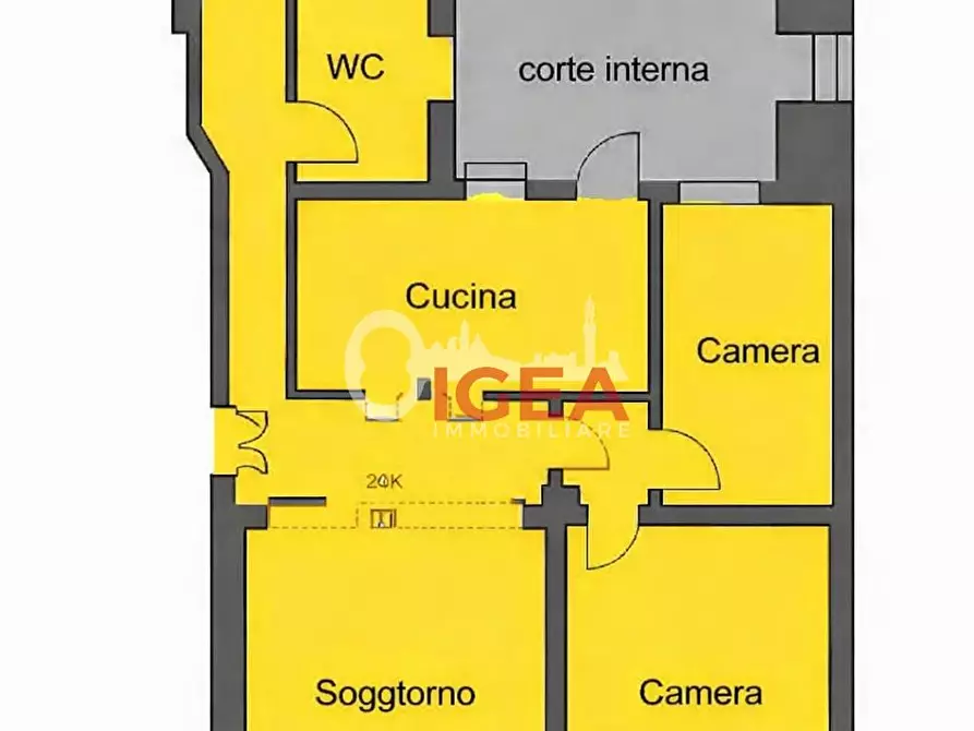 Immagine 29 di Appartamento in vendita  a Siena