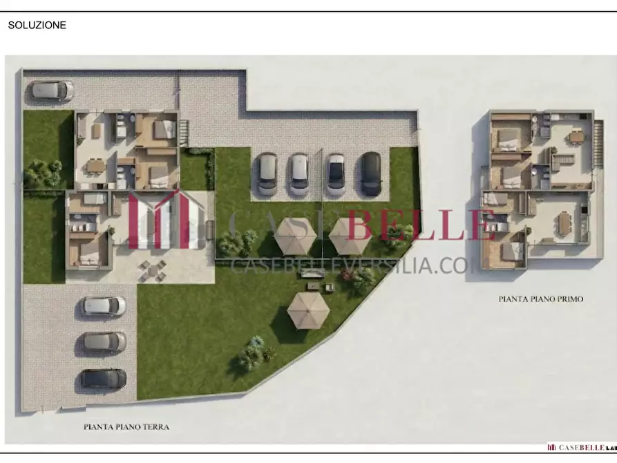 Immagine 3 di Casa quadrifamiliare in vendita  a Pietrasanta