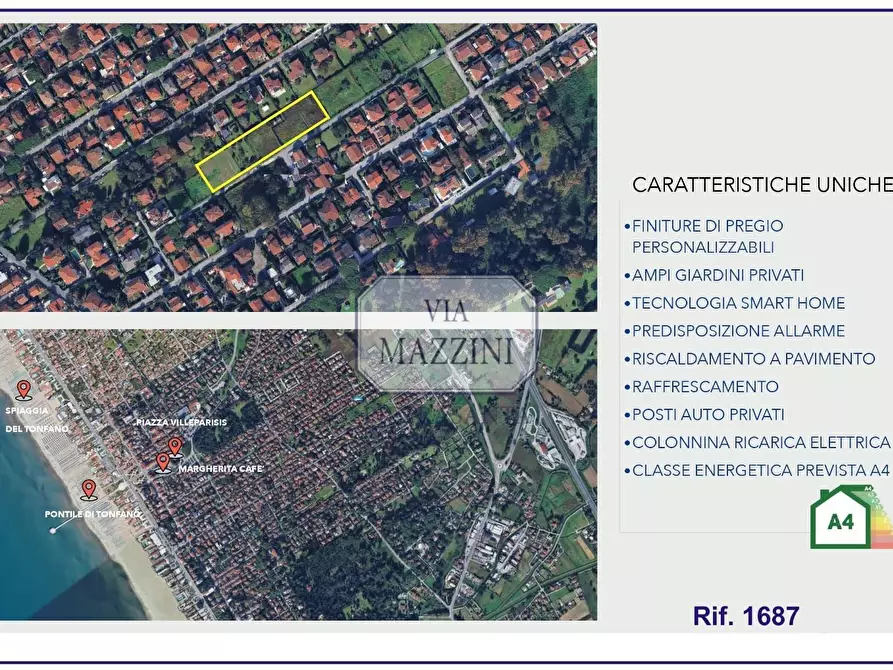 Immagine 2 di Villa in vendita  a Pietrasanta