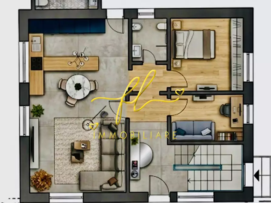 Immagine 3 di Appartamento in vendita  a Livorno