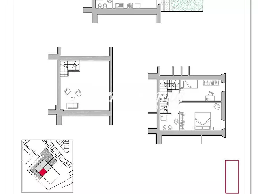 Immagine 10 di Terratetto in vendita  a Asciano