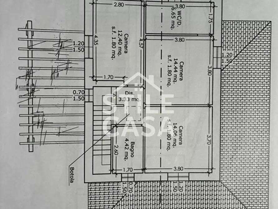 Immagine 2 di Villa in vendita  a Capannori