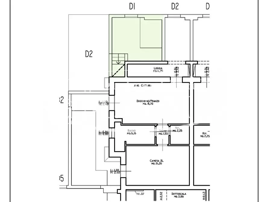 Immagine 23 di Casa bifamiliare in vendita  a Calcinaia