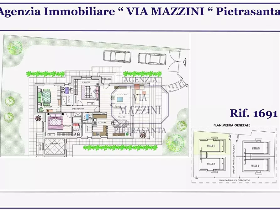 Immagine 3 di Villa in vendita  a Pietrasanta