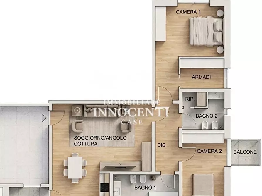 Immagine 3 di Appartamento in vendita  a Massa