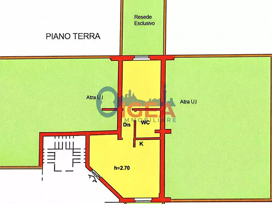 Immagine 25 di Appartamento in vendita  a Monteroni D'arbia