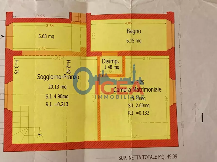 Immagine 23 di Appartamento in vendita  a Poggibonsi