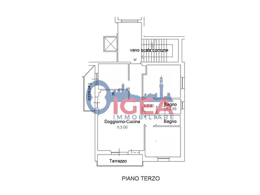 Immagine 29 di Appartamento in vendita  a Siena