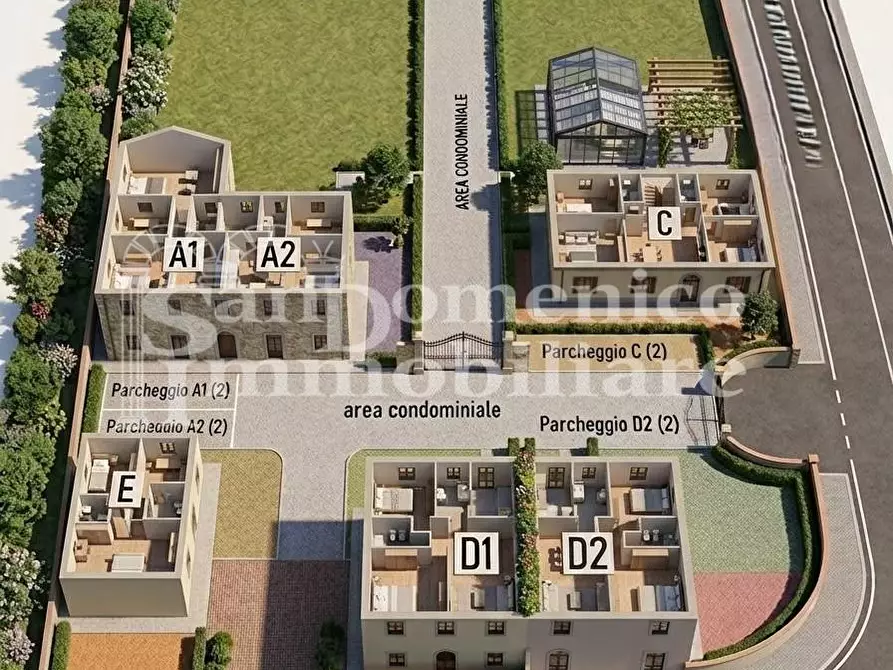 Immagine 3 di Terratetto in vendita  a San Giuliano Terme