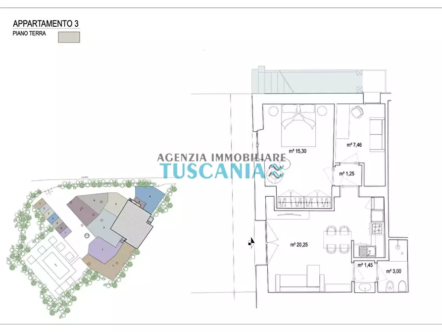 Immagine 8 di Appartamento in vendita  a Cecina