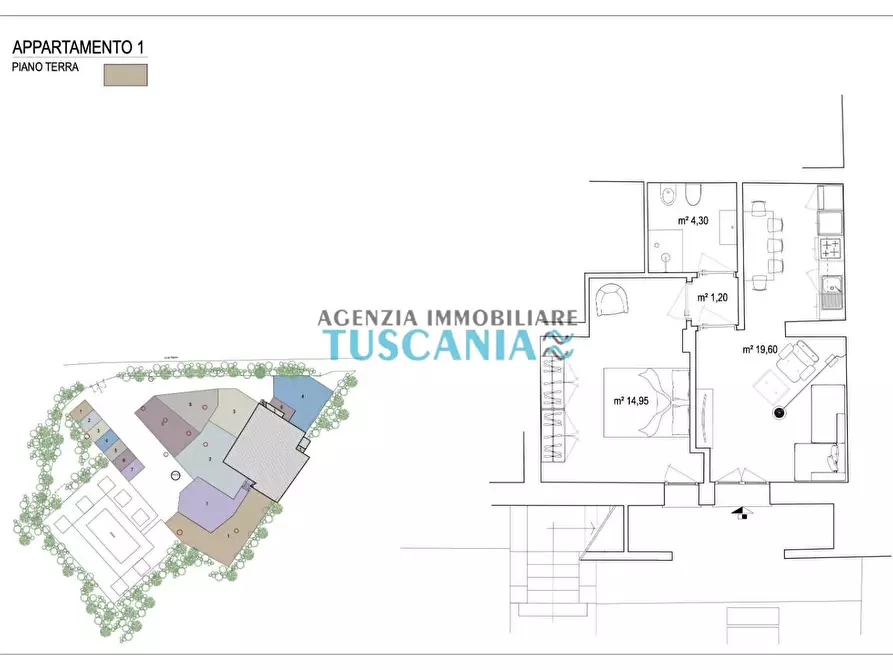 Immagine 6 di Appartamento in vendita  a Cecina