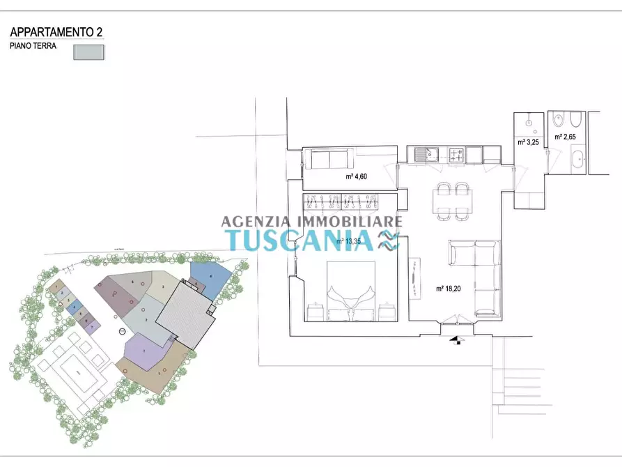 Immagine 7 di Appartamento in vendita  a Cecina