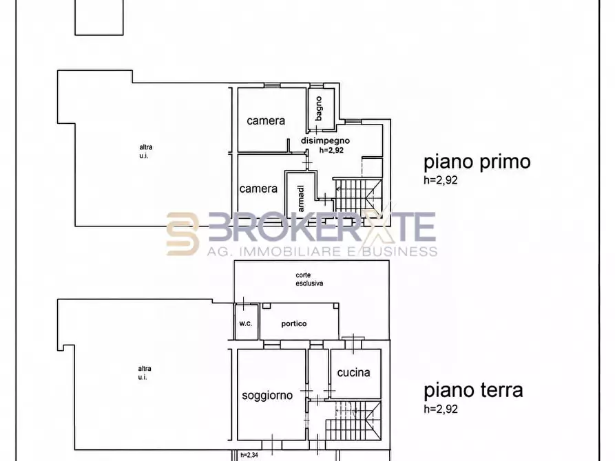 Immagine 5 di Casa bifamiliare in vendita  a Montignoso