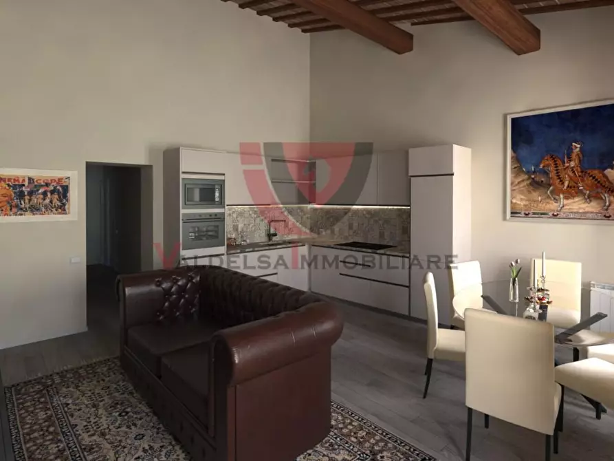 Immagine 2 di Appartamento in vendita  a Colle Di Val D'elsa