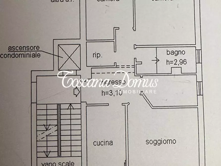 Immagine 10 di Appartamento in vendita  a Siena