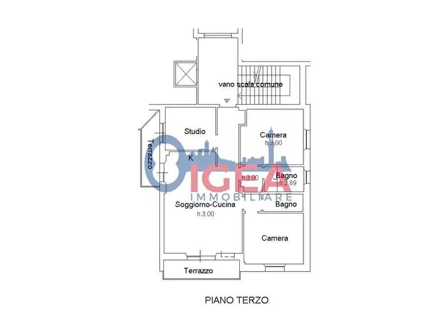Immagine 36 di Appartamento in vendita  a Siena