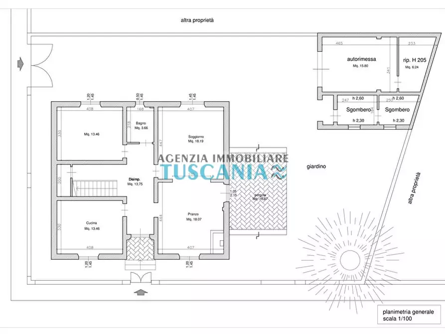 Immagine 37 di Casa indipendente in vendita  a Cecina