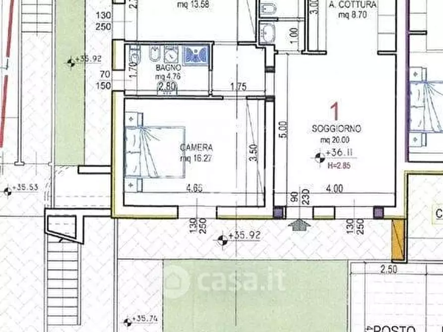 Immagine 4 di Appartamento in vendita  a Campi Bisenzio