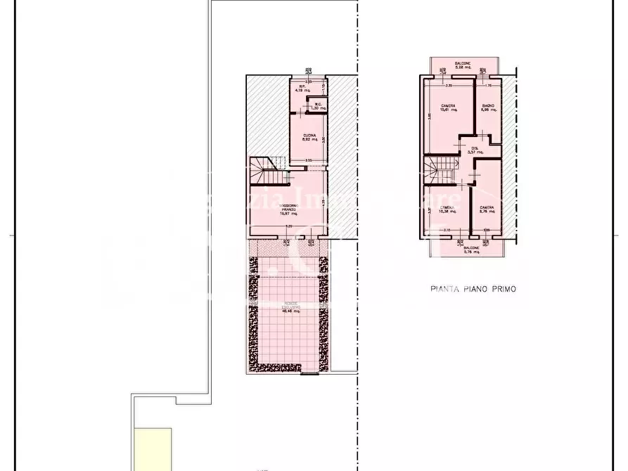 Immagine 40 di Casa bifamiliare in vendita  a Calcinaia