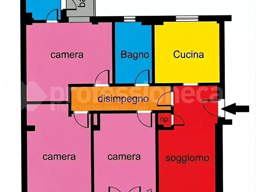 Immagine 20 di Appartamento in vendita  a Pisa