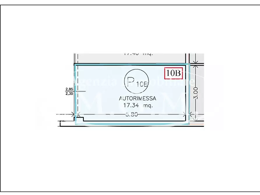 Immagine 1 di Garage in vendita  a Bientina