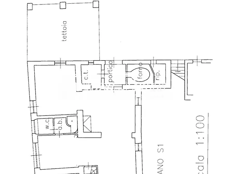 Immagine 8 di Casa colonica in vendita  a Asciano