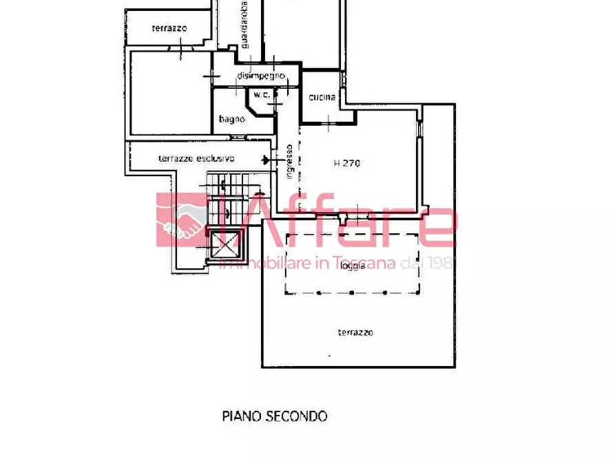 Immagine 33 di Mansarda in vendita  a Buggiano