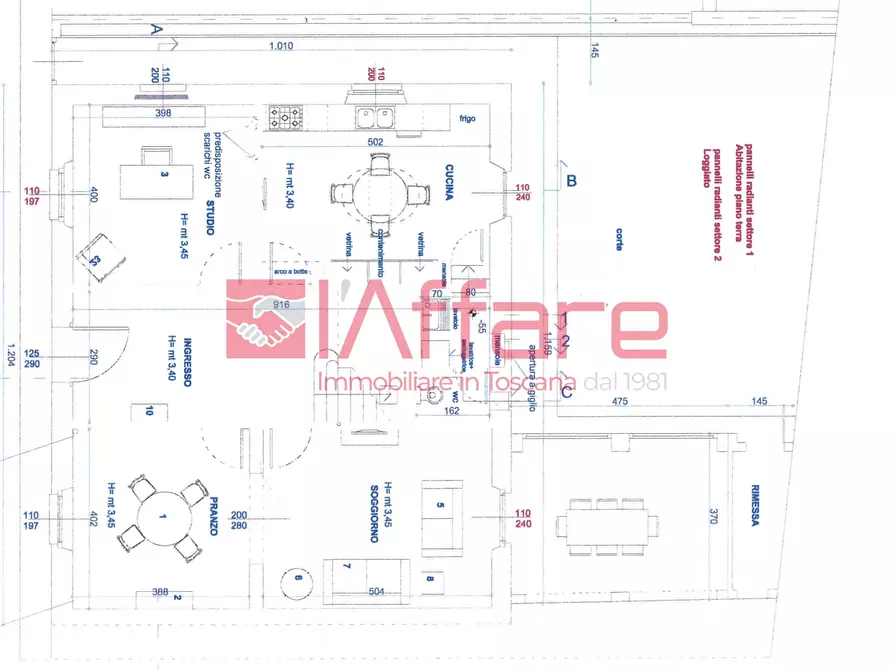 Immagine 45 di Casa indipendente in vendita  a Montecatini Terme