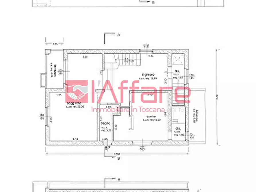 Immagine 37 di Appartamento in vendita  a Montecatini Terme