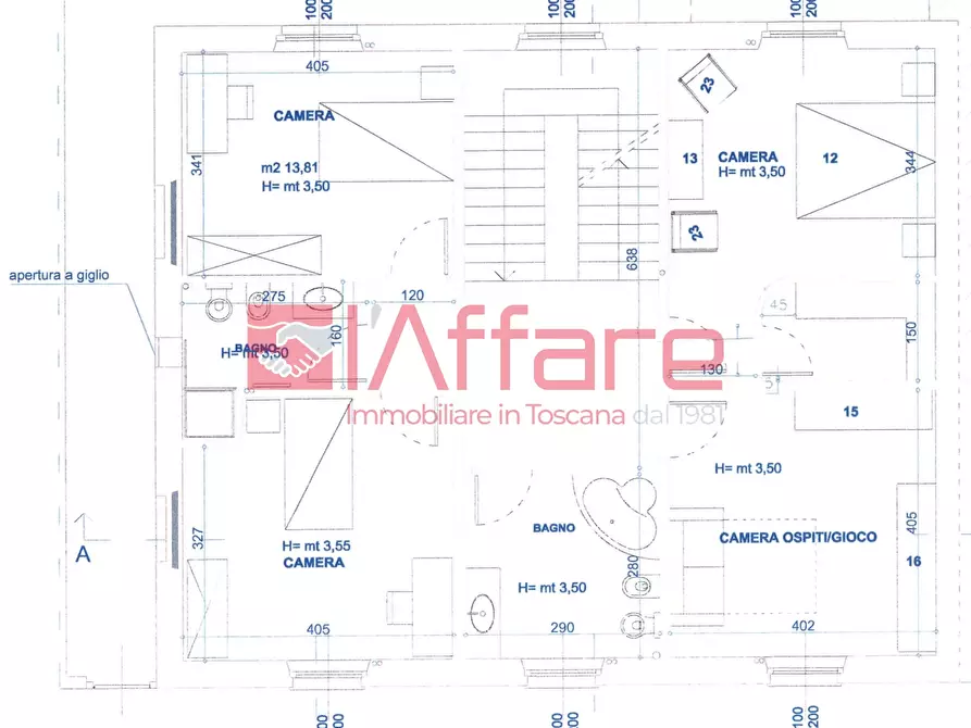 Immagine 46 di Casa indipendente in vendita  a Montecatini Terme