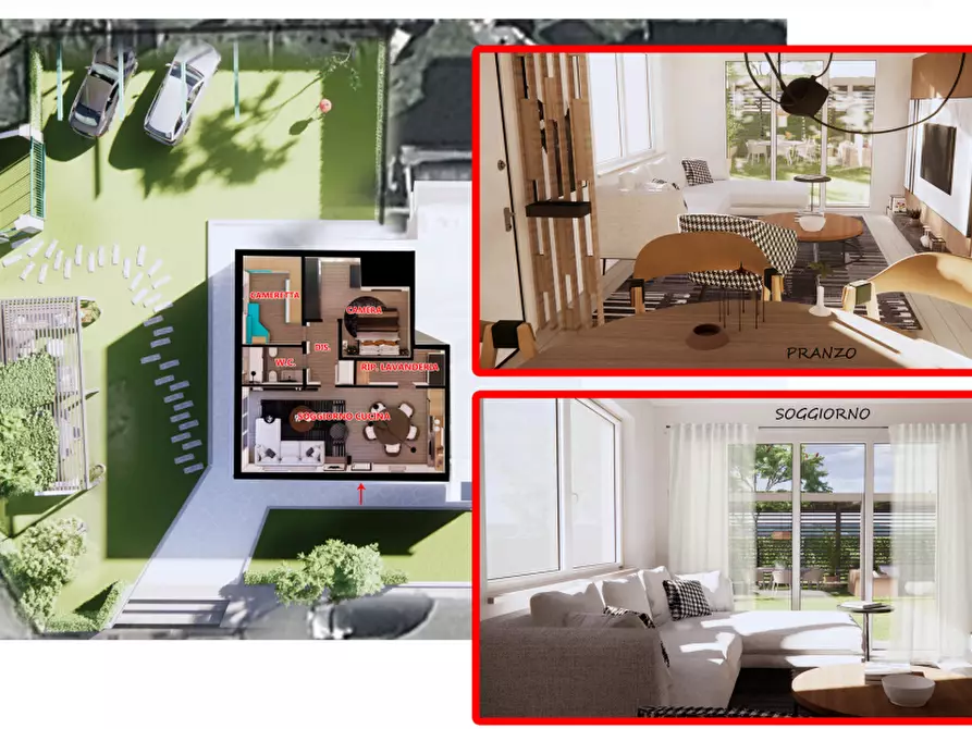 Immagine 5 di Casa semindipendente in vendita  a Ortonovo