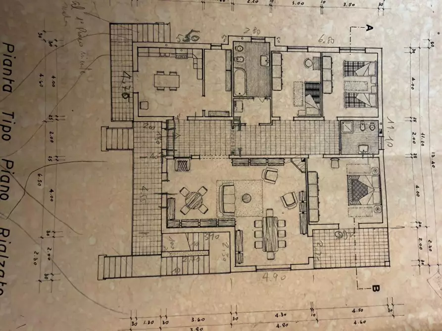 Immagine 38 di Casa semindipendente in vendita  a Castelnuovo Magra