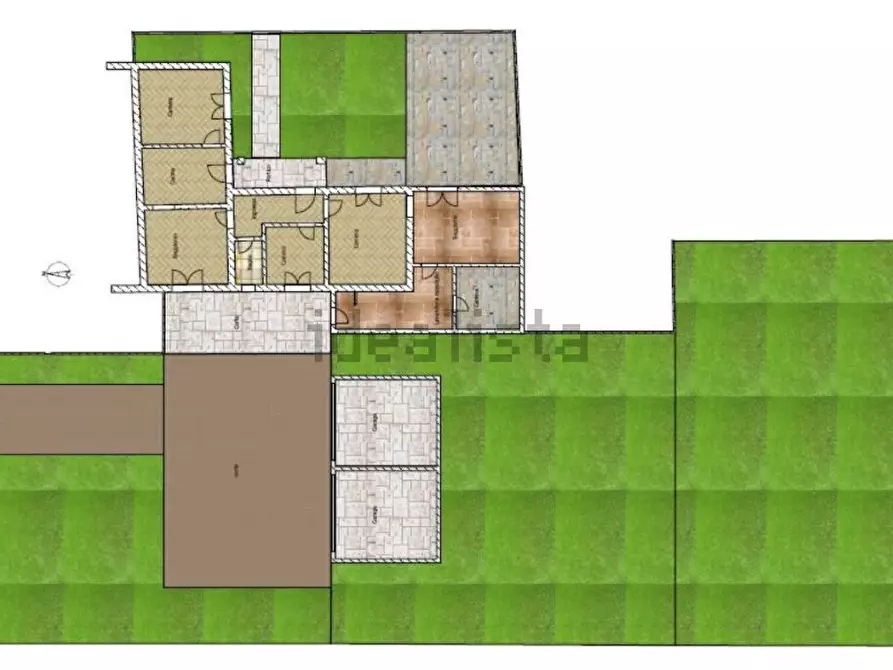Immagine 39 di Terratetto in vendita  a Castelnuovo Magra