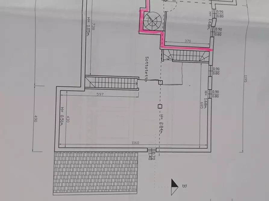 Immagine 21 di Terratetto in vendita  a Castelnuovo Magra