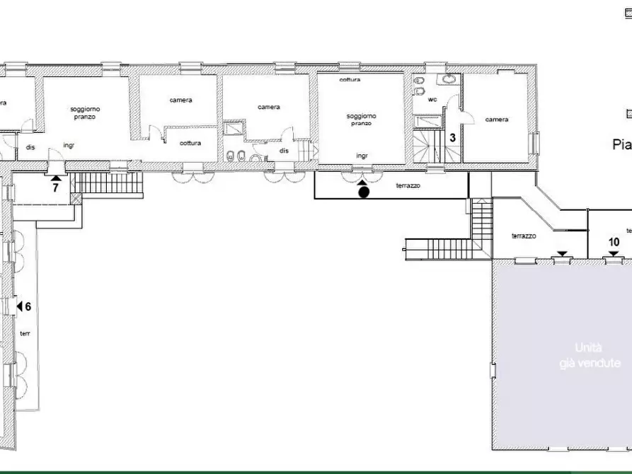 Immagine 14 di Appartamento in vendita  a Sarzana