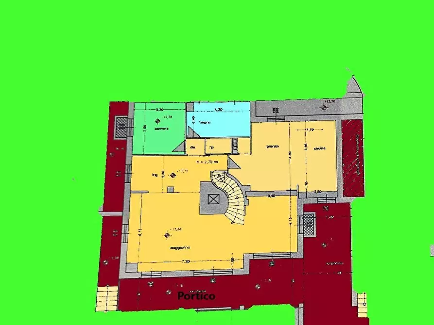 Immagine 2 di Casa indipendente in vendita  a Ortonovo