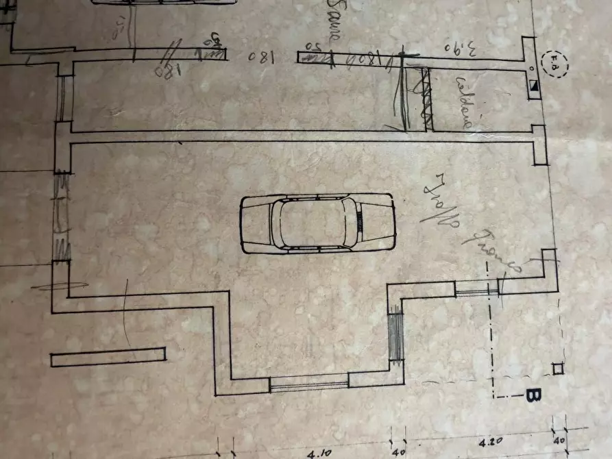 Immagine 39 di Casa semindipendente in vendita  a Castelnuovo Magra