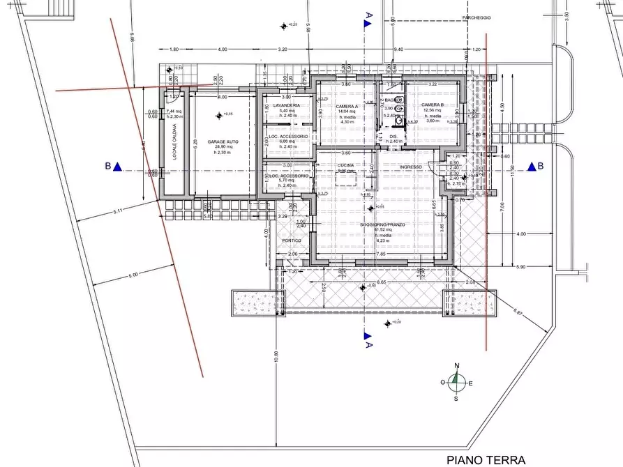 Immagine 9 di Terreno residenziale in vendita  a Ortonovo