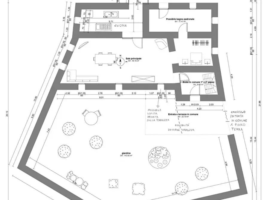 Immagine 69 di Casa indipendente in vendita  a Carrara