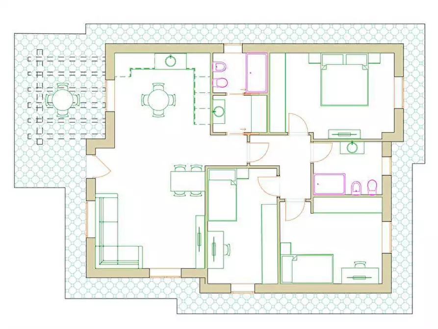 Immagine 5 di Villa in vendita  a Castelnuovo Magra