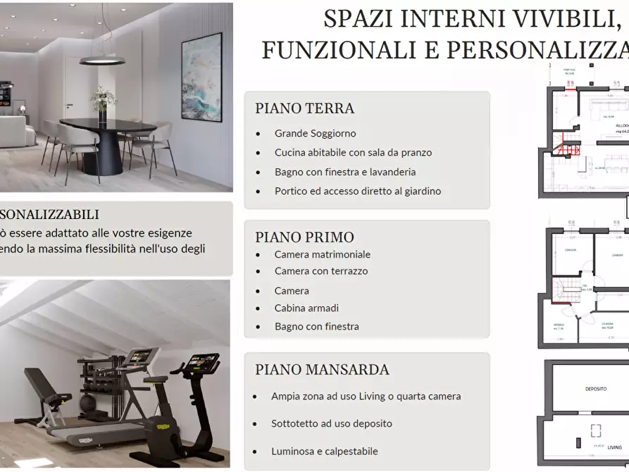 Immagine 2 di Villa in vendita  a Castelnuovo Magra