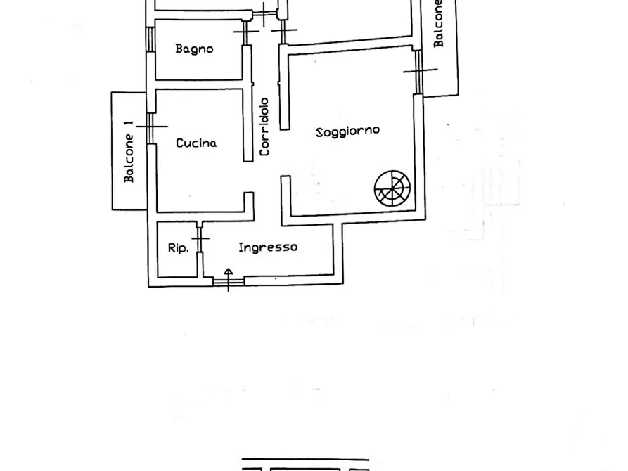 Immagine 13 di Appartamento in vendita  a Castelnuovo Magra
